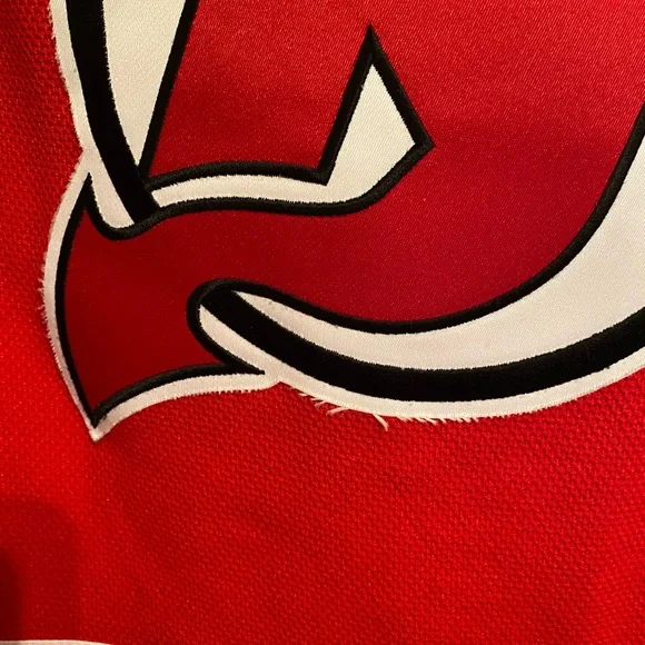 Reebok Black and Red NHL Replica Hockey Sporty Jersey, #21 Palmieri, Size MM - Picture 16 of 16